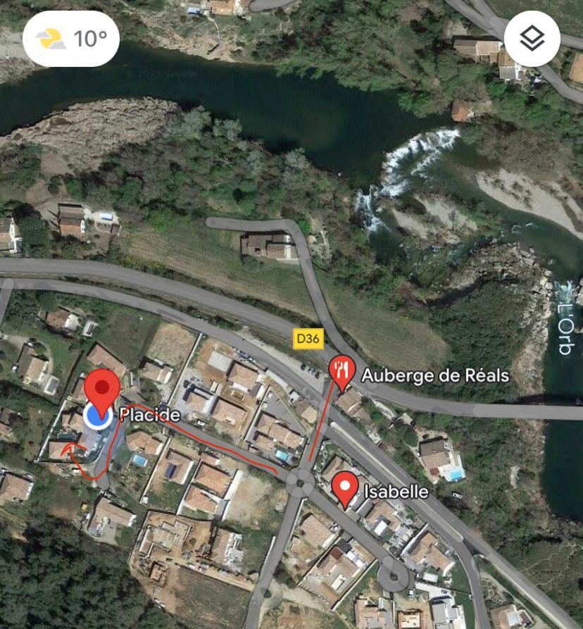 Logements A Proximite De La Riviere Reals Murviel Екстериор снимка